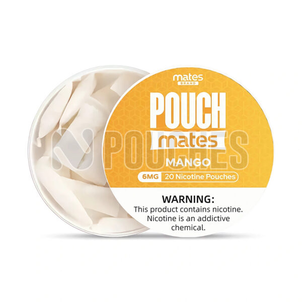 Open Box Mango PouchMates Nicotine Pouches 6mg