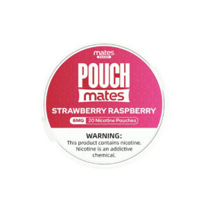 Strawberry Raspberry PouchMates Nicotine Pouches 6mg