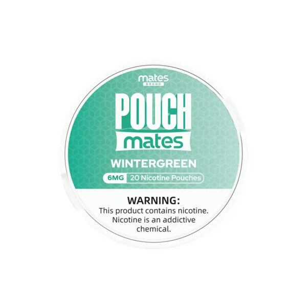Wintergreen PouchMates Nicotine Pouches 6mg