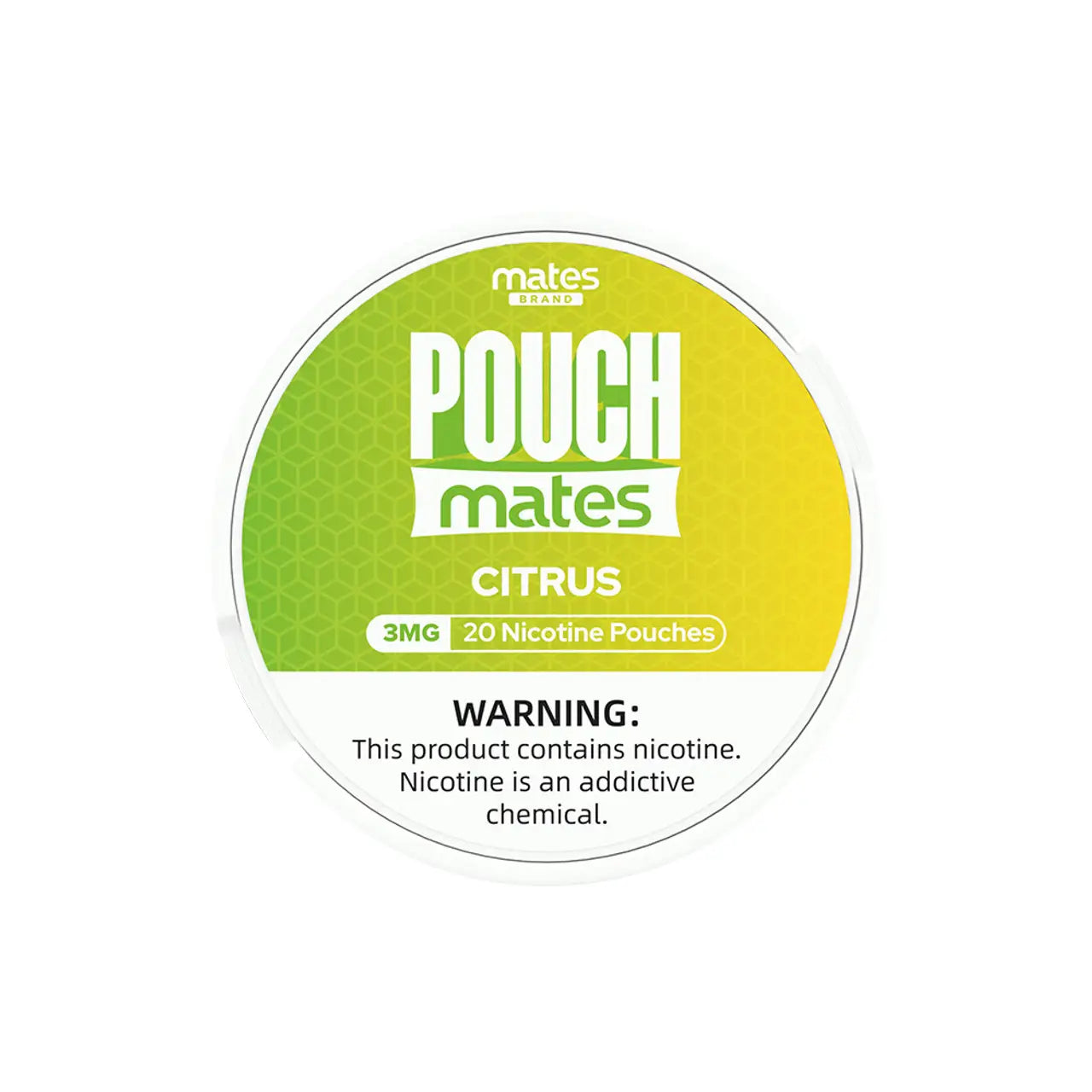 Citrus PouchMates Nicotine Pouches 3mg