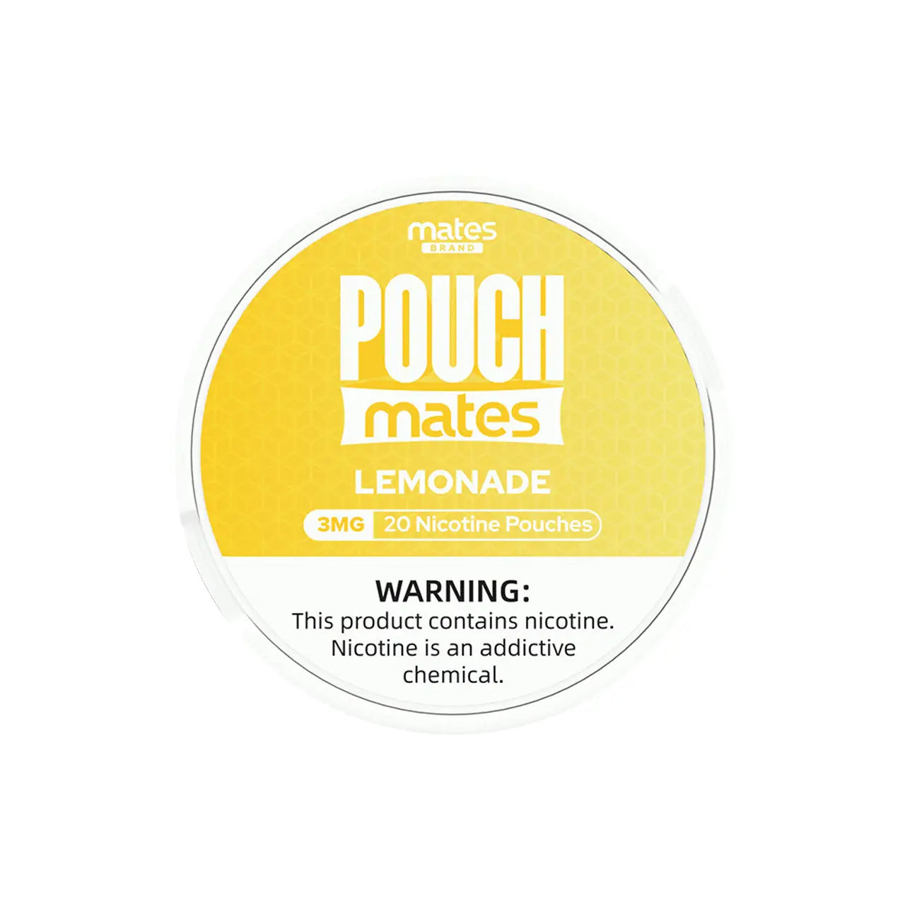 Mates-Brand-PouchMates-Nicotine-20-Pouches-Per-Can-Pack-of-5-Cans-LEMONADE.jpg Lemonade PouchMates Nicotine Pouches 3mg
