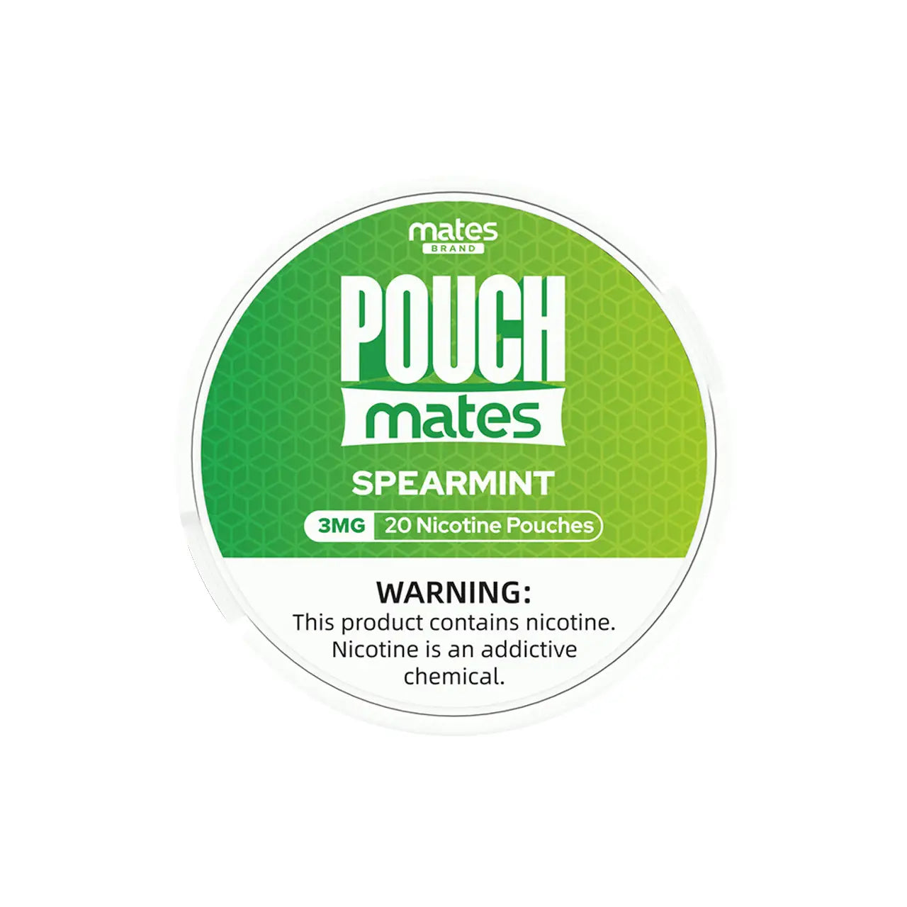 Spearmint PouchMates Nicotine Pouches 3mg