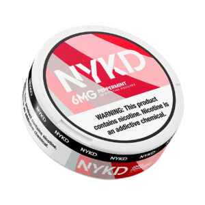 Peppermint NYKD Nicotine Pouches 6mg