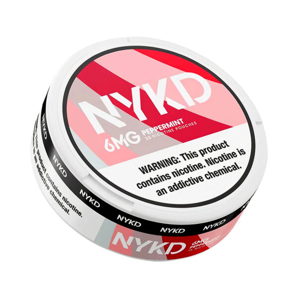 Peppermint NYKD Nicotine Pouches 6mg