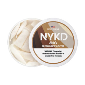 Fresh Brew Coffee NYKD Nicotine Pouches 6mg