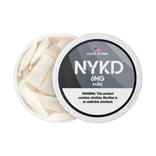 Pure NYKD Nicotine Pouches 6mg