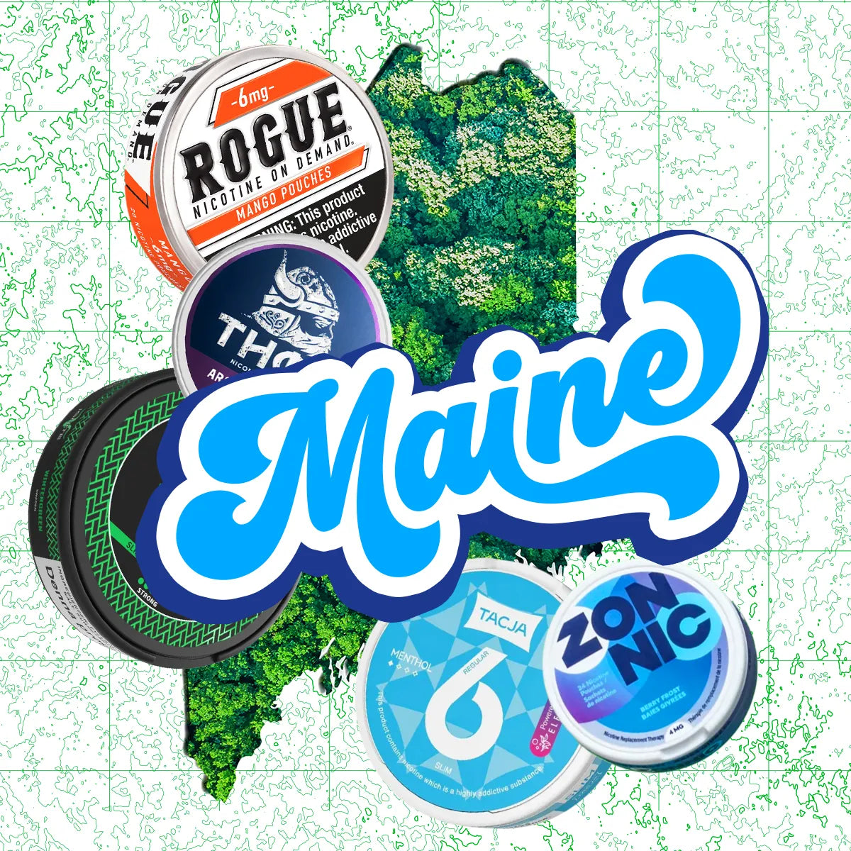 Nicotine Pouches in Maine
