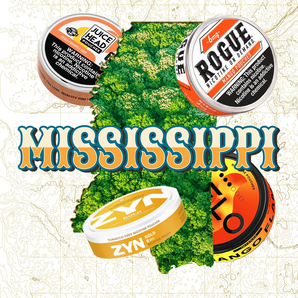 Nicotine Pouches in Mississippi
