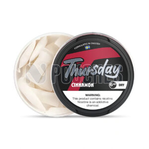 Open Box Cinnamon - Dry Thursday Nicotine Pouches 6mg