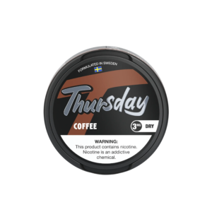 Coffee - Dry Thursday Nicotine Pouches 3mg