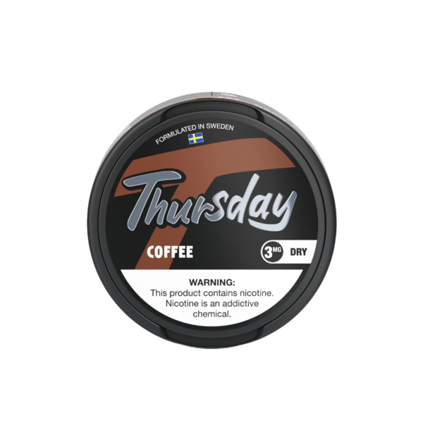 Coffee - Dry Thursday Nicotine Pouches 3mg
