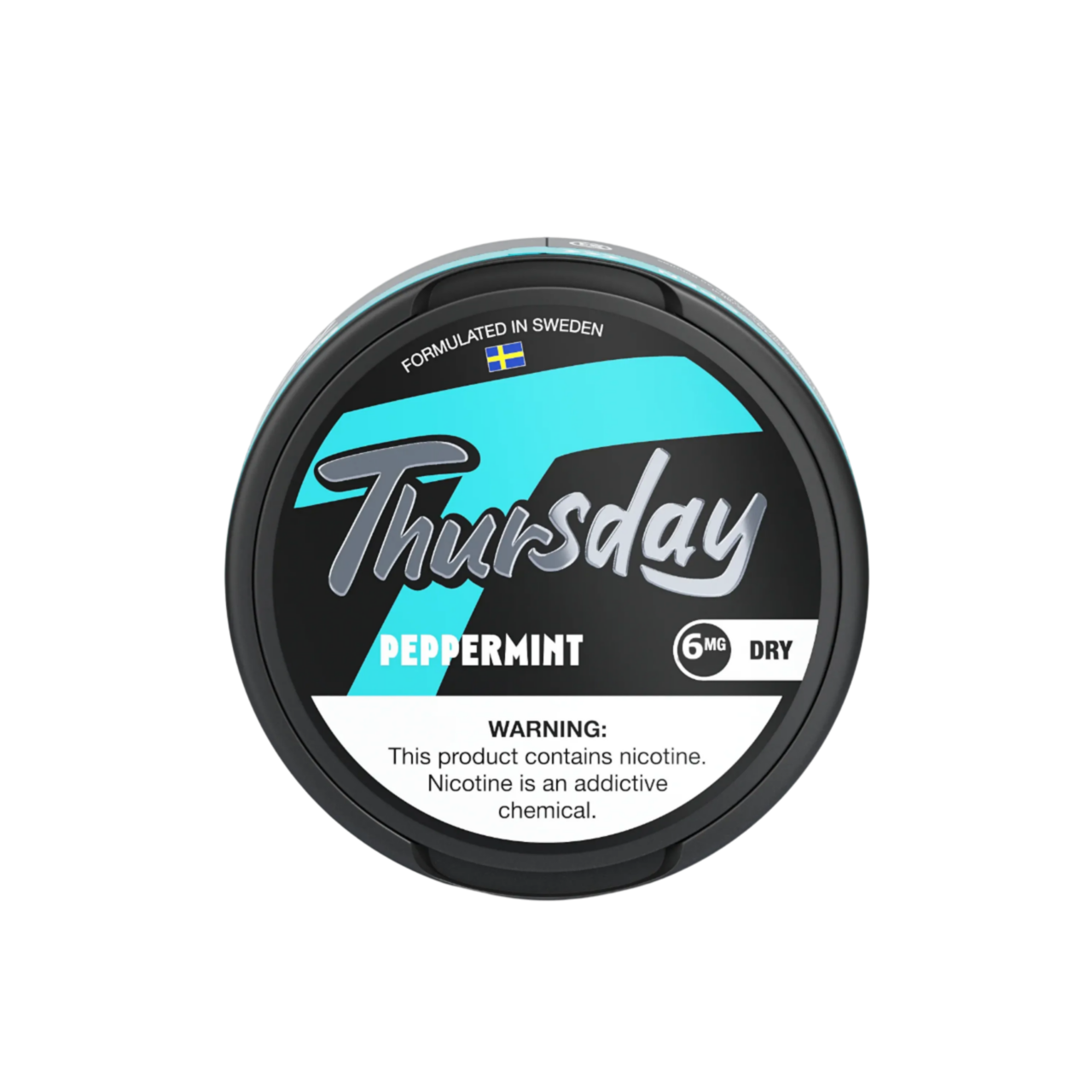 Peppermint - Dry Thursday Nicotine Pouches 6mg