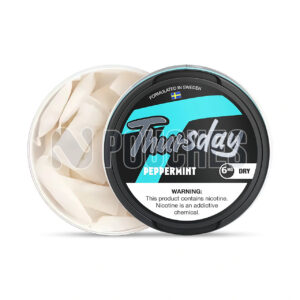 Open Box Peppermint - Dry Thursday Nicotine Pouches 6mg