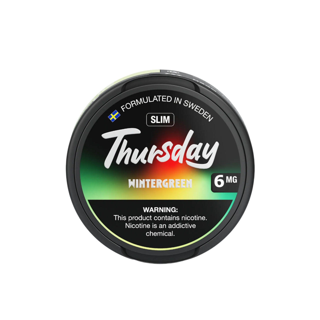 R11-SLIM-WINTERGREEN-6mg-Photoroom-3000x3000-1.png Wintergreen - Wet Slim Thursday Nicotine Pouches 6mg