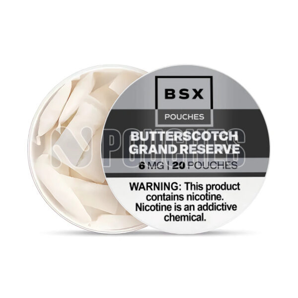 Open Box Butterscotch Grand Reserve BSX Nicotine Pouches 6mg