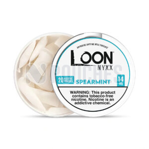 Open Box Spearmint Loon NYXX Nicotine Pouches 14mg
