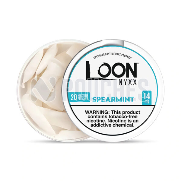 Open Box Spearmint Loon NYXX Nicotine Pouches 14mg