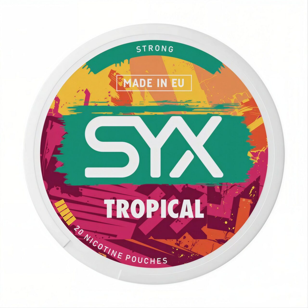 SYX_Tropical_Slim_SL_Nicotine_Pouches-NPO-SYX_TROP_SL_0115_LE_upscale_prime_x8_ec689f8f-79a9-4c47-9d67-600816e7d592.jpg Tropical SYX Nicotine Pouches 12mg