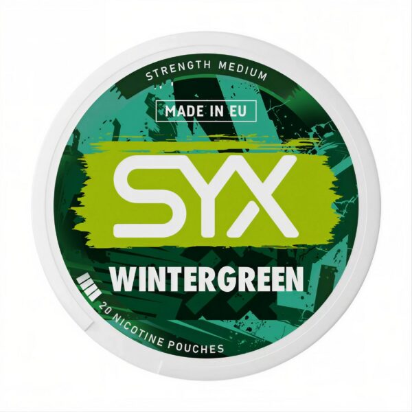 Wintergreen SYX Nicotine Pouches 12mg