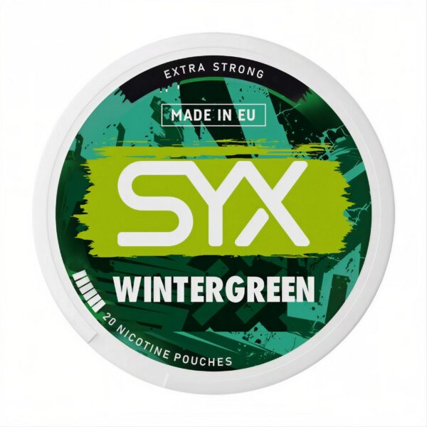 Wintergreen SYX Nicotine Pouches 20mg