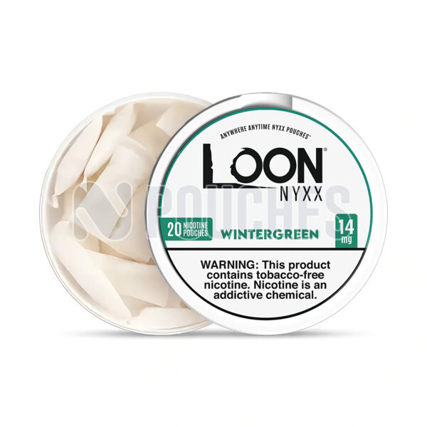 Open Box Wintergreen Loon NYXX Nicotine Pouches 14mg