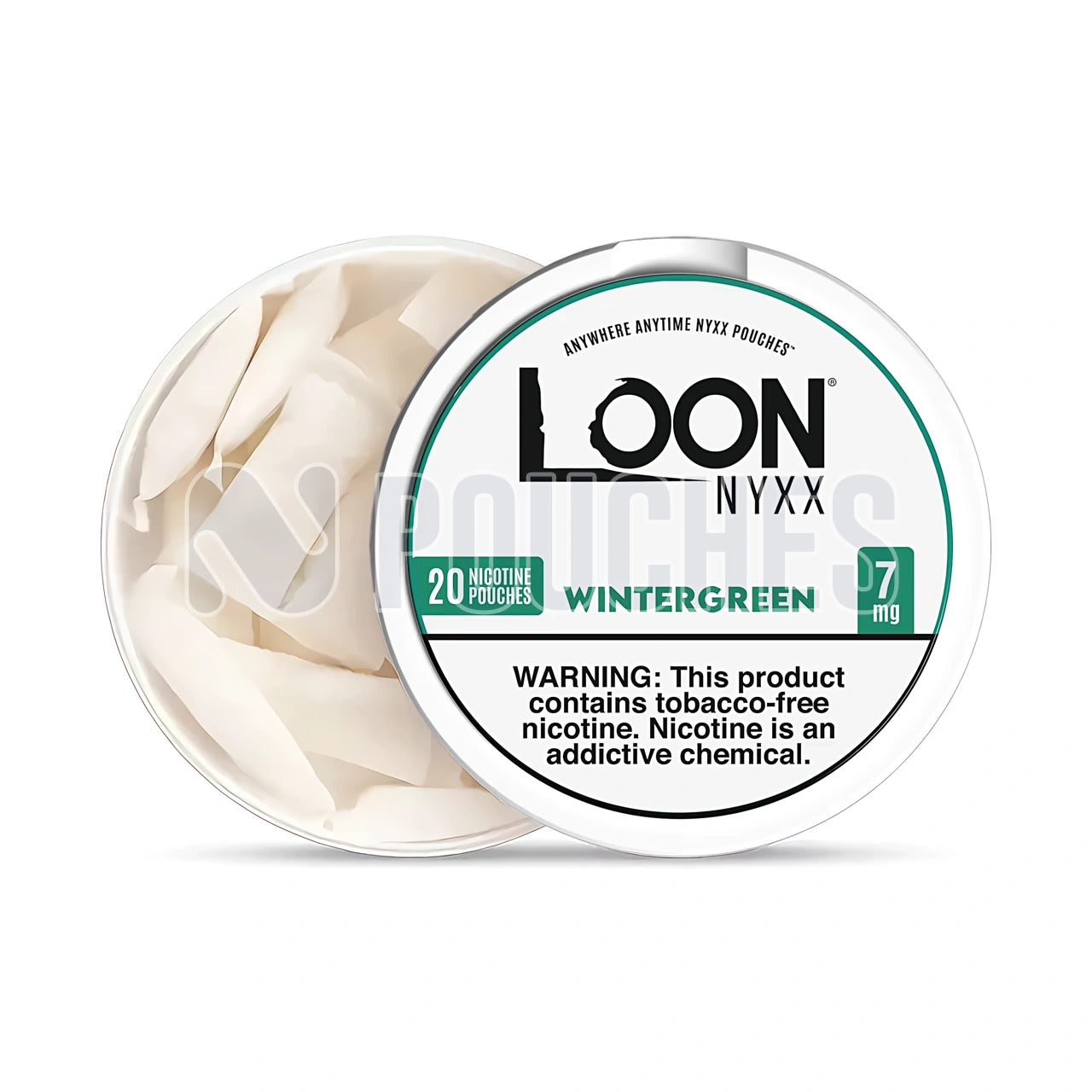 Open Box Wintergreen Loon NYXX Nicotine Pouches 7mg