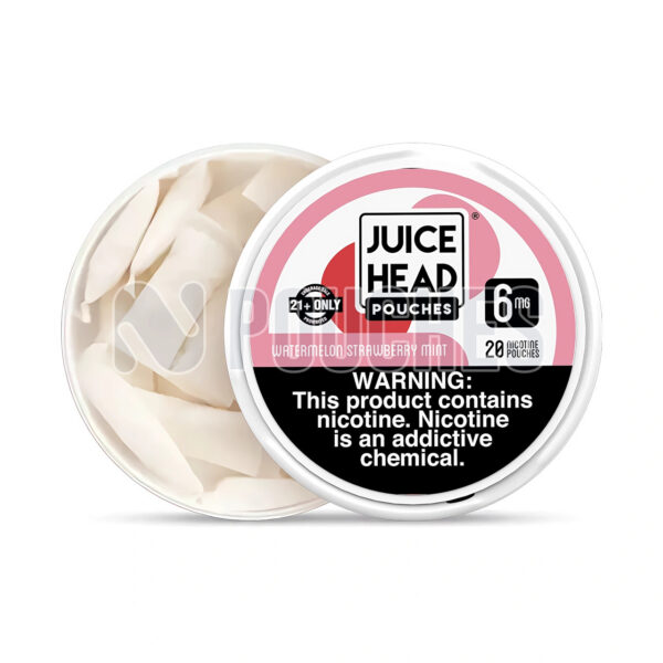 Open Box Watermelon Strawberry Mint Juice Head Nicotine Pouches 6mg