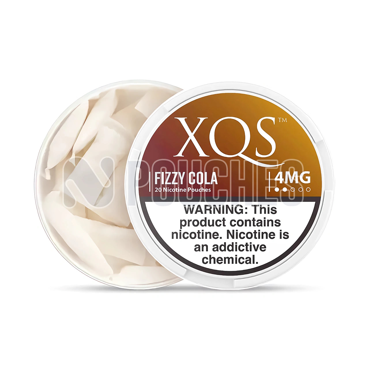 Open Box Fizzy Cola XQS Nicotine Pouches 4mg