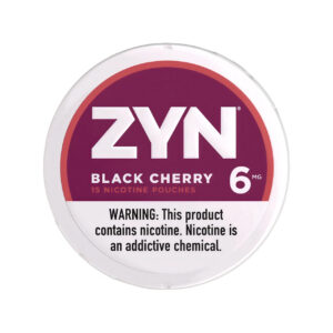 Black Cherry Zyn Nic Pouches 6mg
