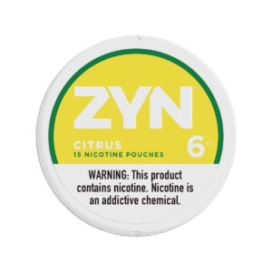 Citrus Zyn Nicotine Pouches 6mg