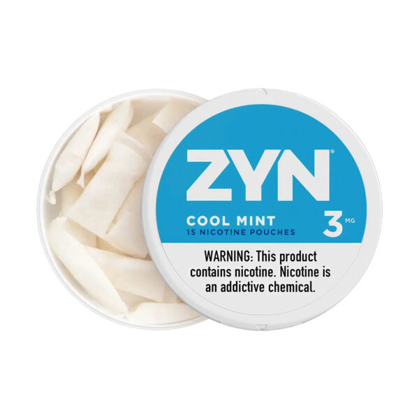 Cool Mint Zyn Nicotine Pouches 3mg