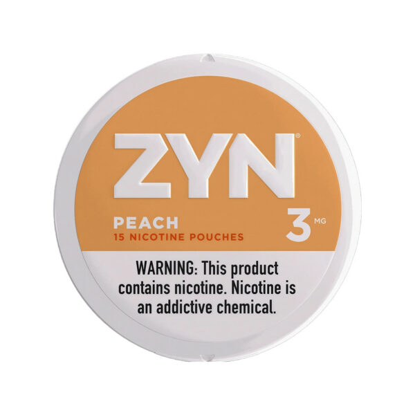 Peach Zyn Nic Pouches 3mg