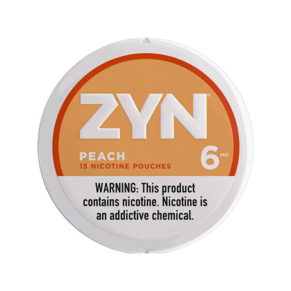 Peach Zyn Nic Pouches 6mg
