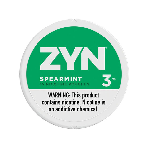 Spearmint Zyn Nicotine Pouches 3mg