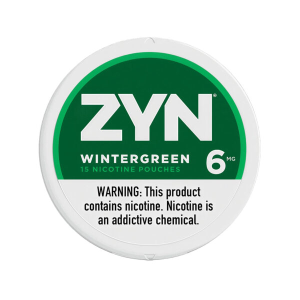 Wintergreen Zyn Nicotine Pouches 6mg
