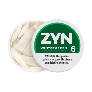 Wintergreen Zyn Nicotine Pouches 6 mg