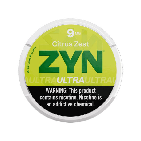Citrus Zest Zyn Nic Pouches 9mg