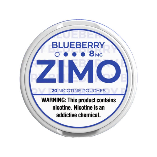 Blueberry ZIMO Nicotine Pouches 8mg