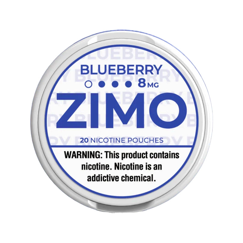 Blueberry ZIMO Nicotine Pouches 8mg
