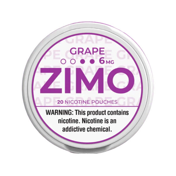 Grape ZIMO Nicotine Pouches 6mg