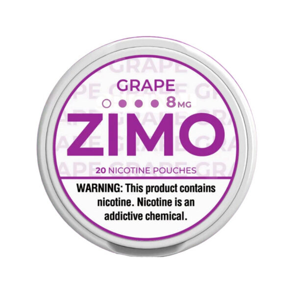 Grape ZIMO Nicotine Pouches 8mg