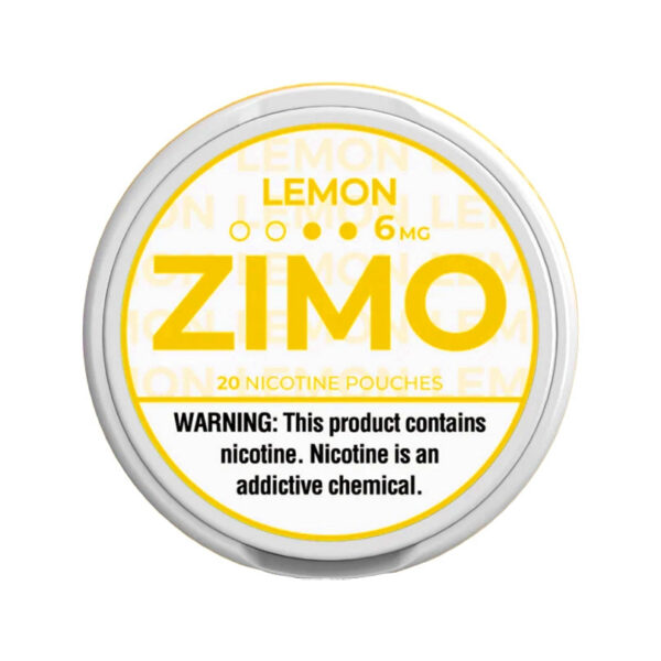 Lemon ZIMO Nicotine Pouches 6mg