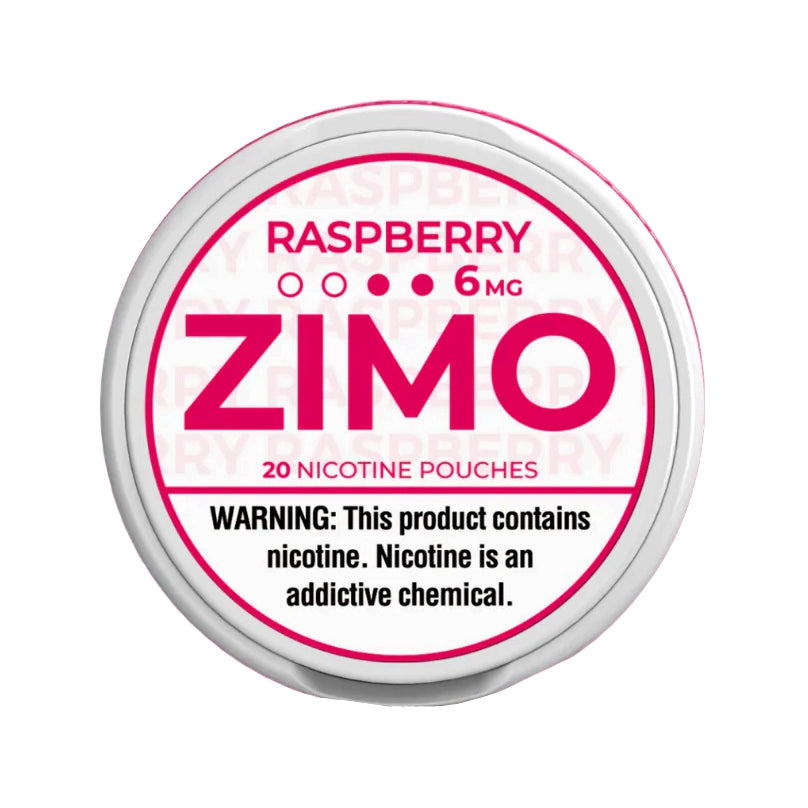 Zimo-RASPBERRY-6-mg.jpg Raspberry ZIMO Nicotine Pouches 6mg