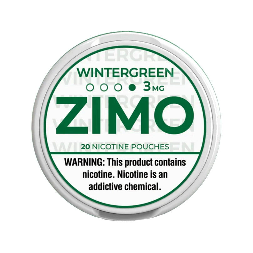 Wintergreen ZIMO Nicotine Pouches 3mg