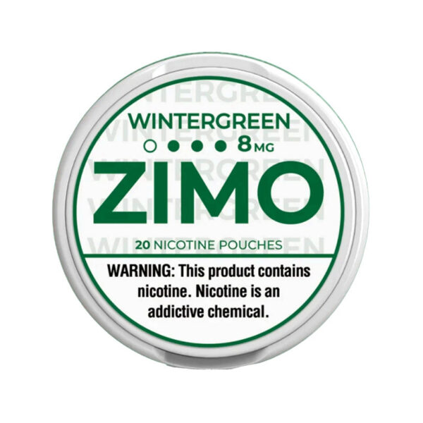 Wintergreen ZIMO Nicotine Pouches 8mg