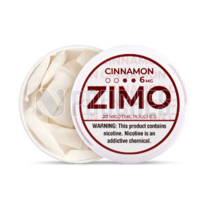 Open Box Cinaamon ZIMO Nicotine Pouches 6mg