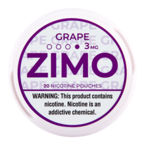 Grape ZIMO Nicotine Pouches 3mg