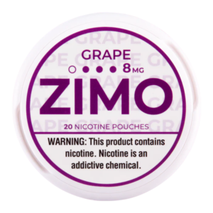 Grape ZIMO Nicotine Pouches 8mg