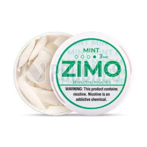 Open Box Mint ZIMO Nicotine Pouches 3mg