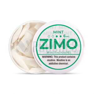 Open Box Mint ZIMO Nicotine Pouches 6mg